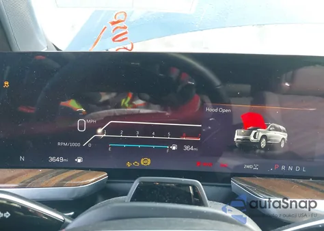 2025 Cadillac Escalade Sport Platinum из США, поврежденный, VIN 1GYS9GRL1SR329853